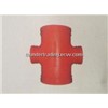 Reducing Cross(Grooved) for Fire Pipe, PPE Fittings, Groove Fittings