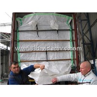 PP Woven Dry Bulk Container Liner bag for 20ft and 40ft