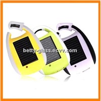 Solar Mobile Computer charger with Carabiner / Very Popular Friend Gifts