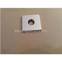 Strong Neo Magnet with Countersink,Ni Coated