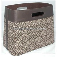 Top grade daily use home&amp;amp;office leather storage box