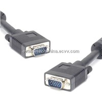 15 PIN VGA Monitor Male 2 Male Cable BLUE CORD for PC TV