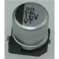 16v22uF 4X5.4 aluminum electrolytic capacitor with SMT