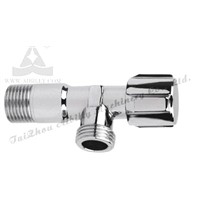1/2&amp;quot; x3/4&amp;quot; Chrome Plated Brass Ball Angle Valve
