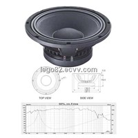 2014 new design 10inch Mid&Bass Frequency loudspeaker