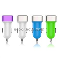 5V2.4A  Bullet  Car Charger for iPhone iPod(ECCR020)