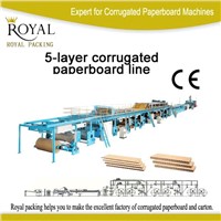 5-layer Corrugated Corrugated Paperboard Production Line