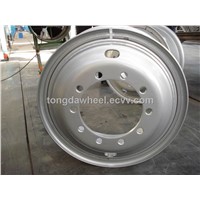 8.50V-24 Tubed Steel Wheel Rim Hot Selling Wheel  for truck,trailer,heavy duty vehicles