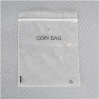Clear LDPE customised zipper bag with or without printing