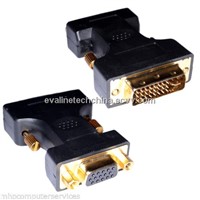 DVI 24+5 to 15pin VGA Adaptor