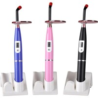 Dental LED Wireless Cordless colorful Curing Light Lamp
