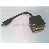 HDMI to 2*DVI splitter cable