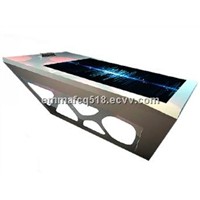 High Touch Screen Resolution 32767*32767 LCD Advertising Interactive Table IR Multi Touch 40points