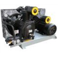High pressure piston air compressor