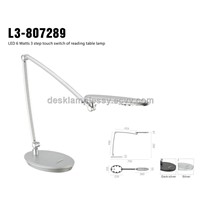 L3-807289 double rocker LED table light for reading in office