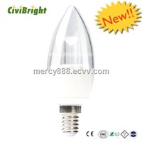 LED bulb C37 E14 candle bulbs got CE&RoHs