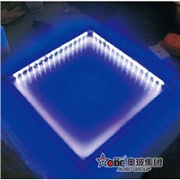 LED curtain wall glass