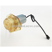 MC08TM pump head(DC 12V/24V,flow:80ml/min, chemical resistant viton,pharmed,silicone tube)