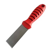 Scraper with Plastic Handle, Normal Polished Stiff Blade