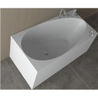 Solid surface artificial stone bathtub BS-S13
