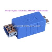 Superspeed USB 3.0 Type A Female to 3.0 Micro B Male Converter Adapterc
