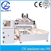 Wood Cylinder Engraving Machine with 8 rotary axis
