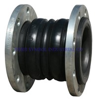 dual ball rubber expansion joint with floating flange