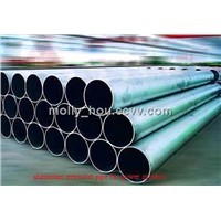 extruded aluminium alloy hollow pipes
