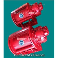 hydraulic winch for piling and drilling machine