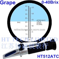 refractometer for grape wine 0-40%brix 0-25alcohol