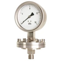 stainless steel diaphragm pressure gauge