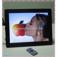 top manufacturer ! cheapest 15 inch digital photo frame with HD mirror 4:3 photo video loop JSC-1501