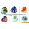 Colorful Different Size Men and Women Ring Fashion Glazed Glass Ring
