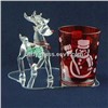Glass Pen Holder with a Lovely Animal / Glass Arts&Crafts Factory
