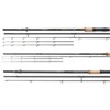 Feeder rod with three quiver tips