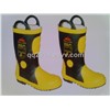 Fire rubber boots