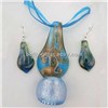 Glass Beads Wholesale Perfect Blue Glas Beads Jewelry Set