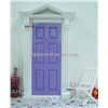 QW60500 Doll house Fairy Mini Doors Wood Painted Exterior Door With Hardware