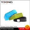 Wrist band walking distance calorie counter bluetooth pedometer with 3D accelerometer