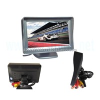 4.3inch rear view monitor with Visor cap