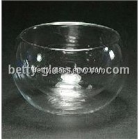 Glass Double-wall Cup / 50ml Small Capacity Glass Cup
