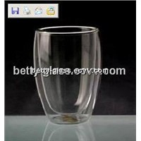 Heat-resistant Double-wall Glass Cup 250ml Glass Coffee Cup