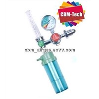 Medical Oxygen Cylinder Flow Meter with Humidifier Bottle