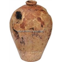 Newly Naturally Hand-made Carved Wooden Medium Root Urn