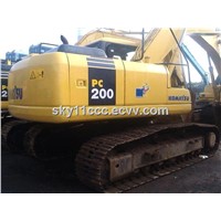 Original PC200-7 Komatsu Excavator