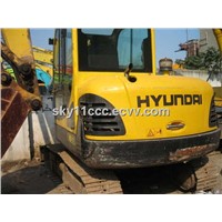 Original Used Hyundai 60-7 Excavator with good condition
