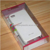 Sell High Quality  PVC Packing Box/ PVC Cell Phone Case Box/ Plastic Packing Box(QH-BOX-012)