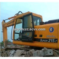 Used original Hyundai 215-7 Excavator with good condition