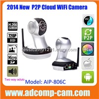 2014 New techonolgy P2P Cloud WiFi IP Cameras