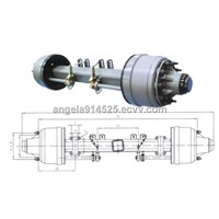 20 Ton American built-in axle for sale